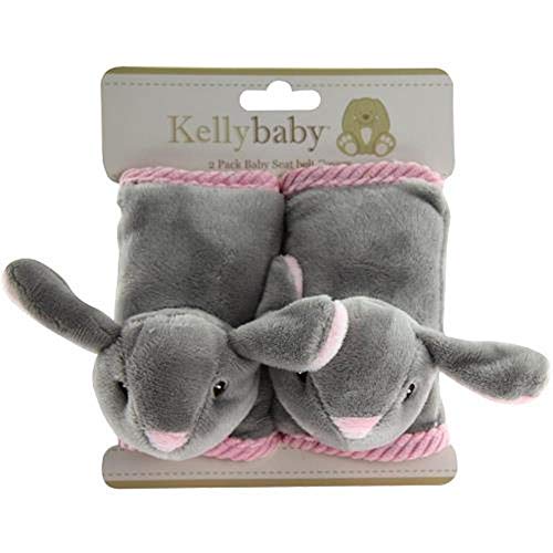 Algopix Similar Product 9 - UPD Bunny Grey Baby Seat Belt Cover
