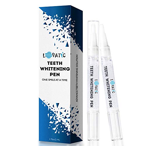 Algopix Similar Product 11 - LOVATIC Teeth Whitening Pen  2 Packs 