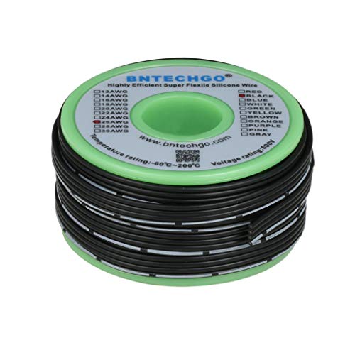 Algopix Similar Product 9 - BNTECHGO 26 Gauge Silicone Ribbon Cable