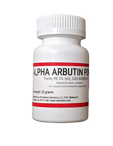 Algopix Similar Product 18 - Pure Alpha-Arbutin Powder, 25 Grams