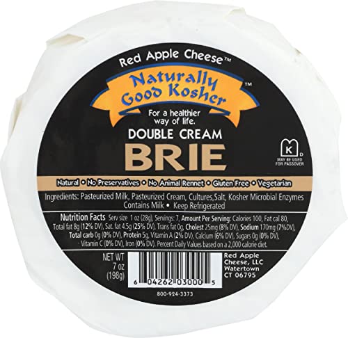 Algopix Similar Product 5 - Naturally Good, Brie Kosher, 7 Ounce