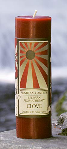 Algopix Similar Product 2 - SUNBEAM CANDLES Clove Pillar Beeswax