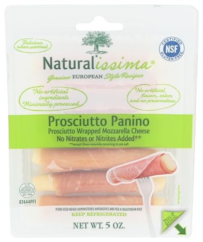 Algopix Similar Product 5 - Naturalissima, Prosciutto Panino, 5 oz