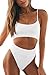 Algopix Similar Product 4 - Meyeeka Spaghetti Strap Cutout High