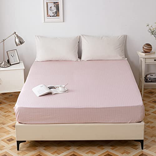 Algopix Similar Product 1 - AOJIM Pure Cotton Printing Fitted Sheet