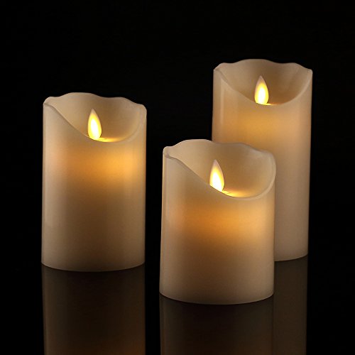 Algopix Similar Product 11 - Antizer Flameless Candles Ivory