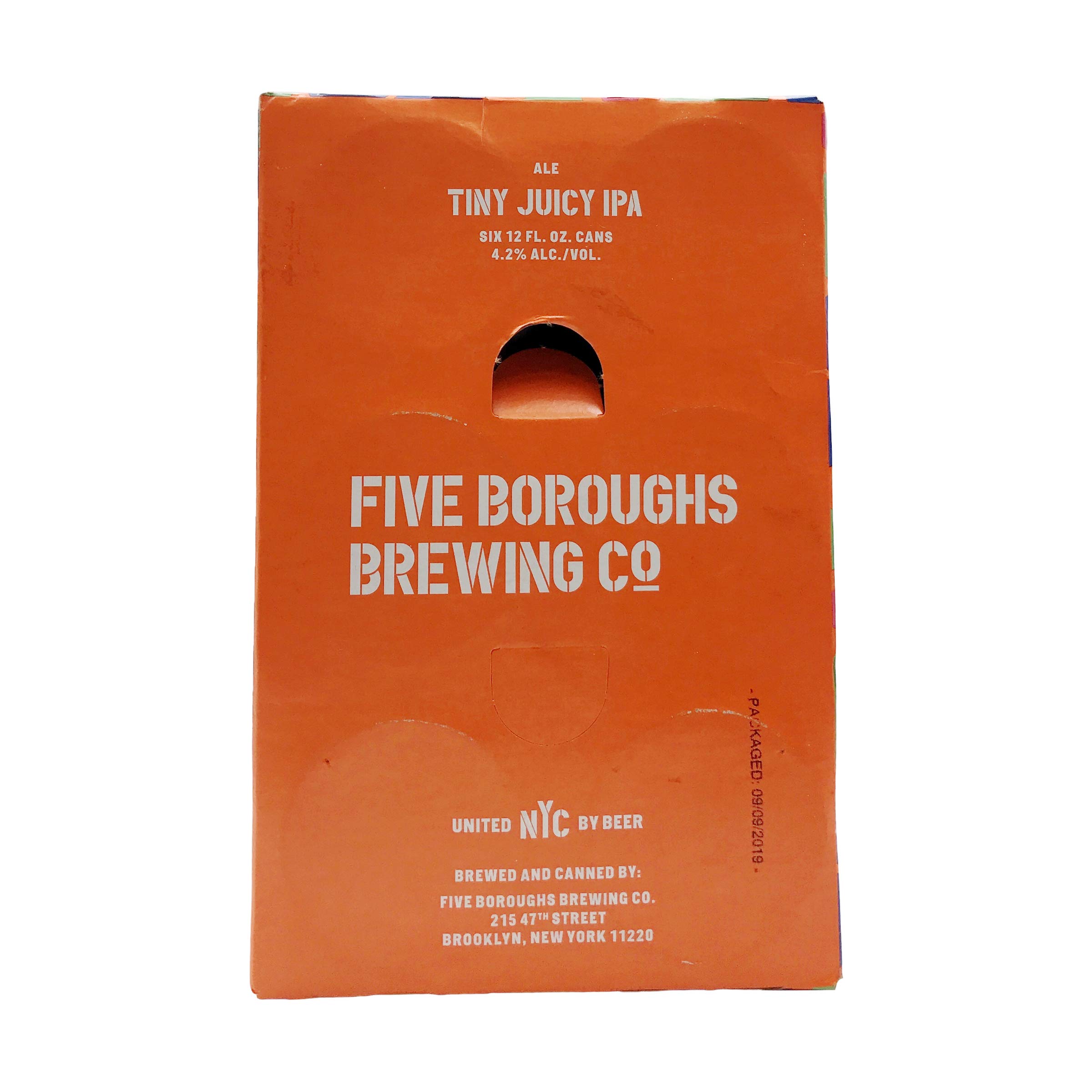 Algopix Similar Product 16 - Five Boroughs Brewing Tiny IPA 6pk
