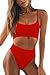 Algopix Similar Product 8 - Meyeeka Womens Classic Square Neck