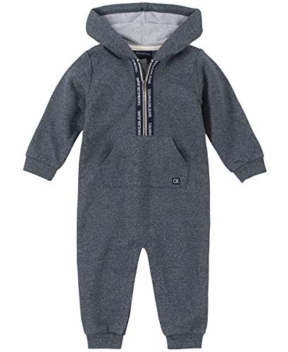 Algopix Similar Product 20 - Calvin Klein Baby Boys Coverall Gray