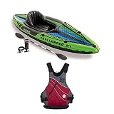 Algopix Similar Product 8 - Intex Inflatable Sporty Kayak Set
