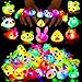 Algopix Similar Product 1 - SCIONE 40 Pack Light up Rings Birthday