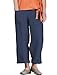 Algopix Similar Product 16 - Mordenmiss Womens Linen Tapered Pants
