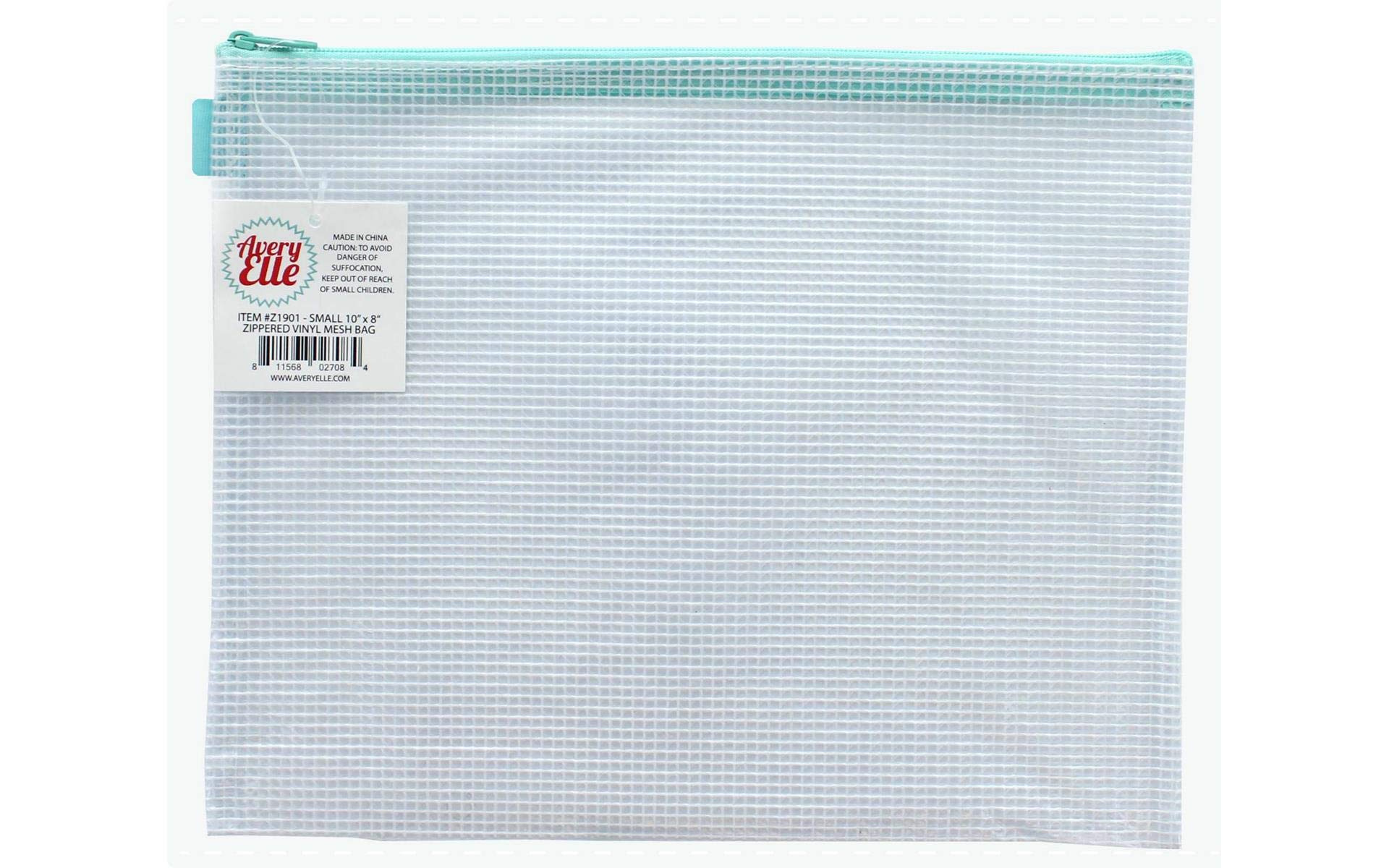 Algopix Similar Product 13 - Avery Elle Zippered Vinyl Mesh