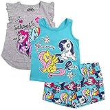 Algopix Similar Product 3 - My Little Pony Girls 3Piece Shirts and