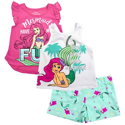 Algopix Similar Product 9 - Disney Girls 3Piece Shirts and Short