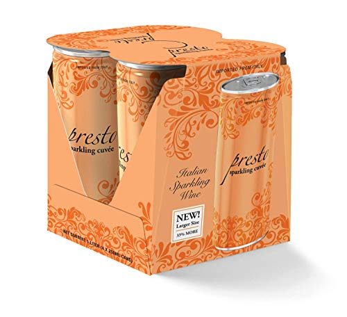 Algopix Similar Product 16 - Presto Sparkling Cuvee, 4-pk, 250 mL