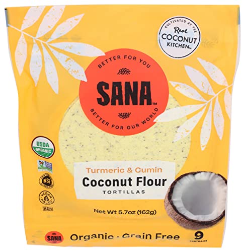 Algopix Similar Product 13 - The Real Coconut Tortillas Cumin And