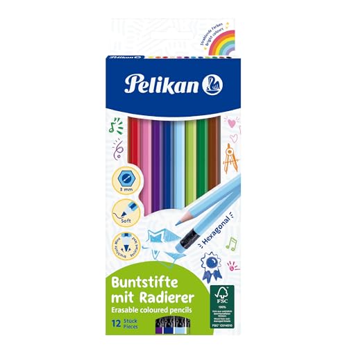 Algopix Similar Product 18 - Pelikan Erasable Hexagonal Coloured