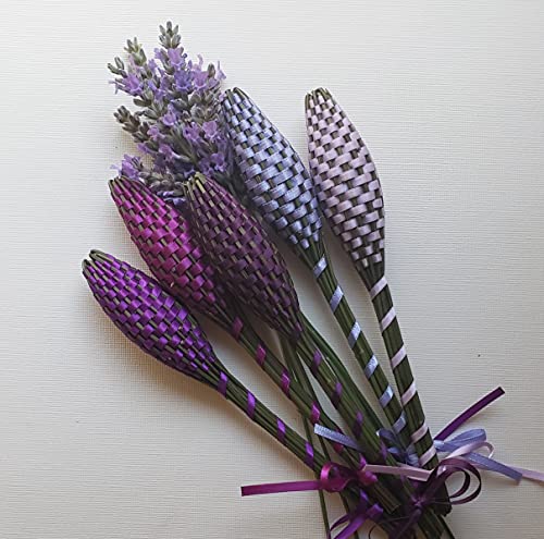 Algopix Similar Product 16 - Lavender Gift Set 5 Wands Fragrant