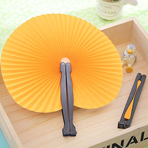 Algopix Similar Product 1 - Johouse 12PCS Paper Fans Round Shaped