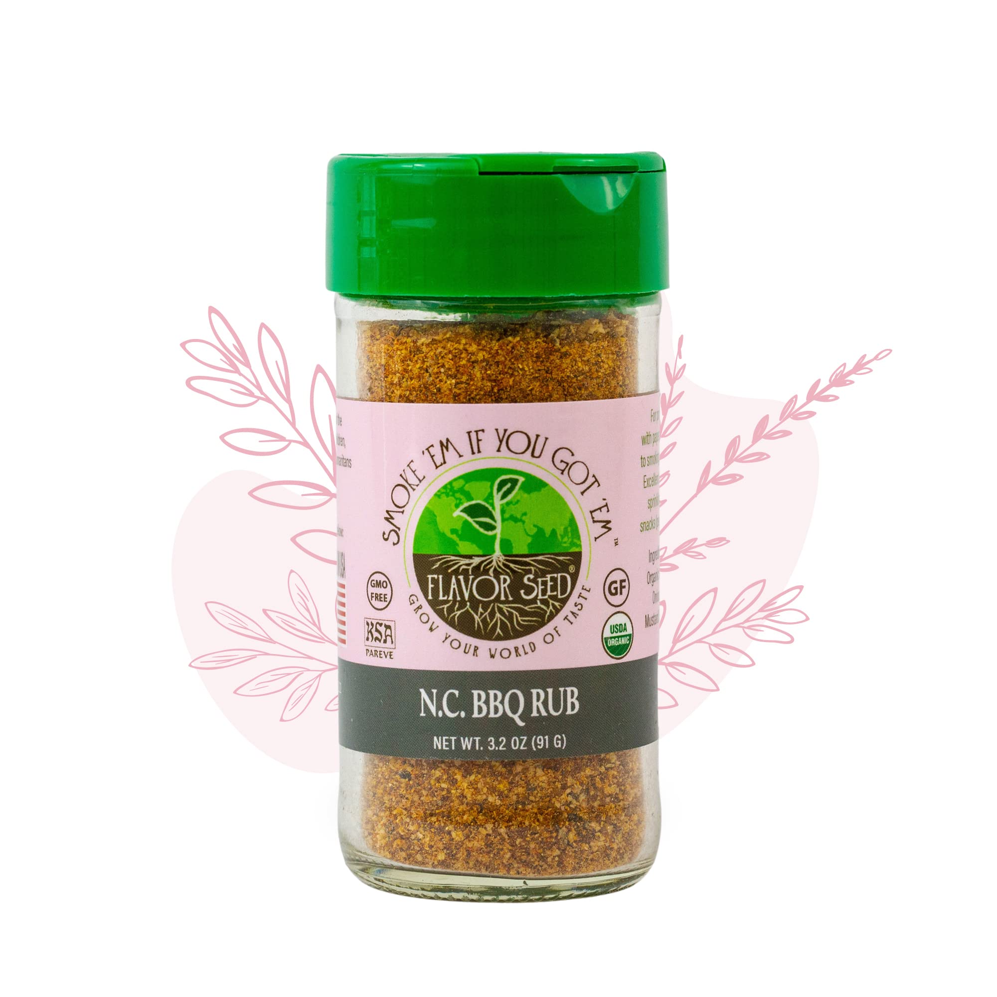 Algopix Similar Product 16 - Flavor Seed Glass Jar Premium Gourmet