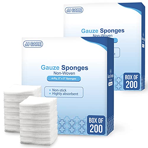 Algopix Similar Product 17 - JJ CARE 2x2 Non Woven Gauze Sponges