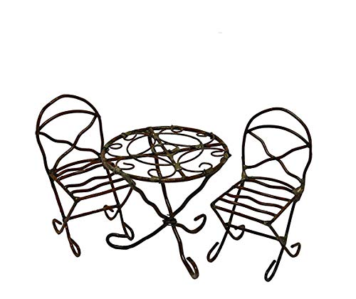 Algopix Similar Product 8 - Miller Horticultural Mini Metal Bistro