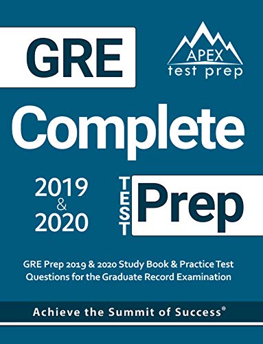 Algopix Similar Product 9 - GRE Complete Test Prep GRE Prep 2019 
