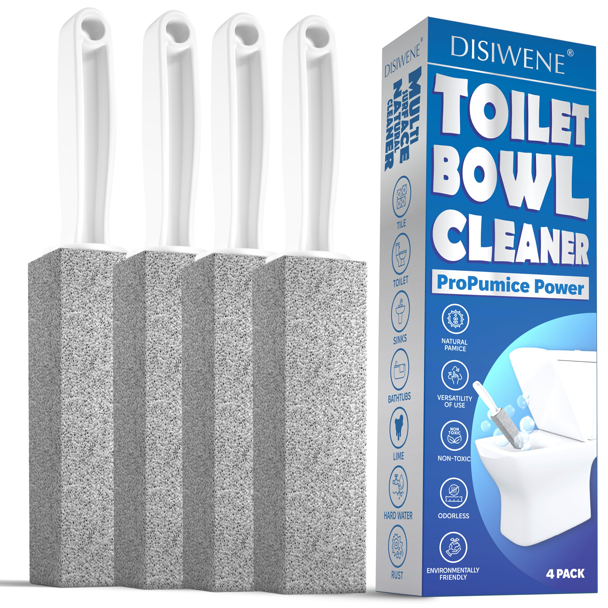 Algopix Similar Product 1 - DISIWENE Pumice Cleaning Stone with