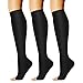 Algopix Similar Product 13 - CHARMKING Compression Socks 3 Pairs