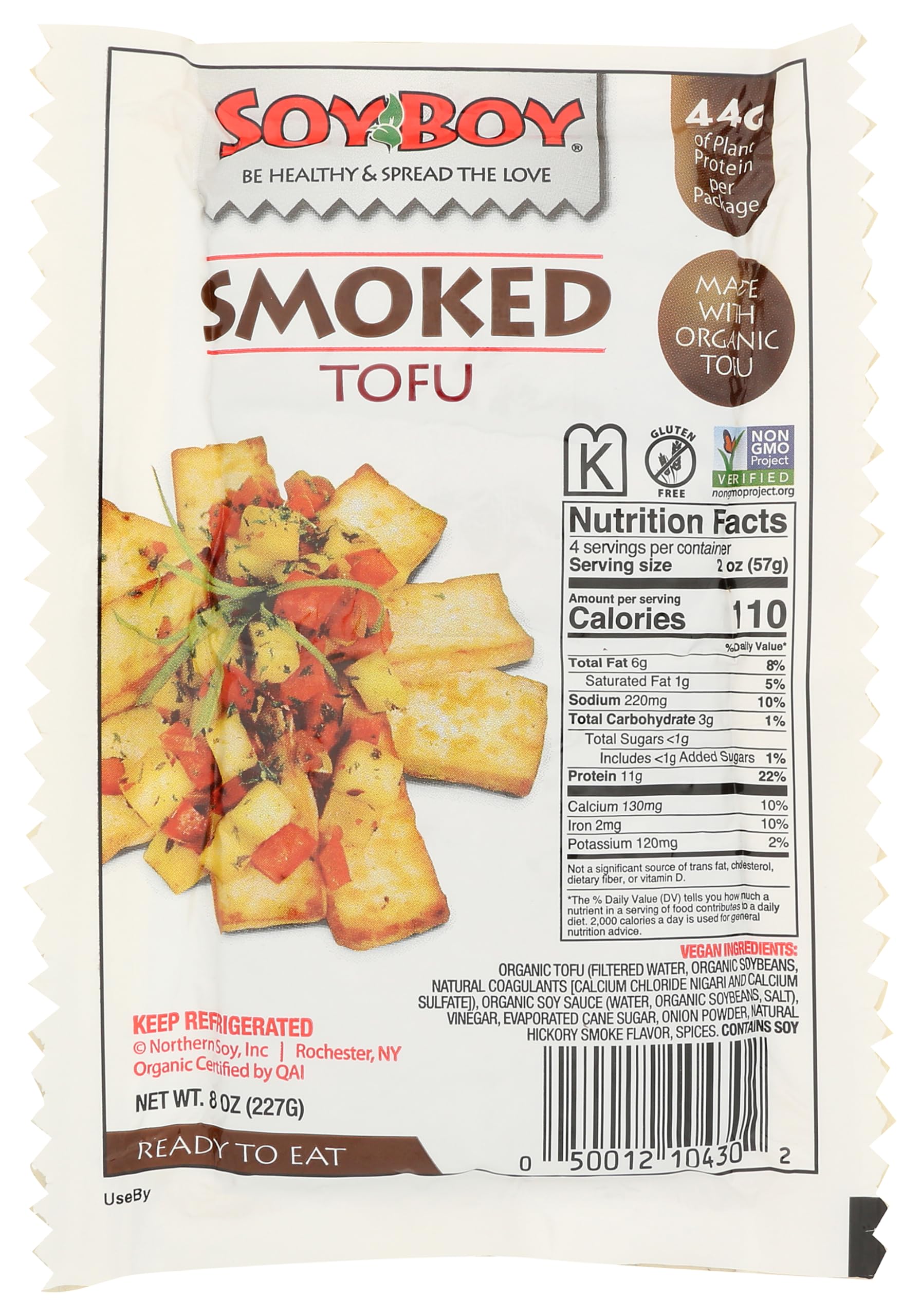 Algopix Similar Product 14 - SOYBOY Organic Seasoned  Smoked Tofu