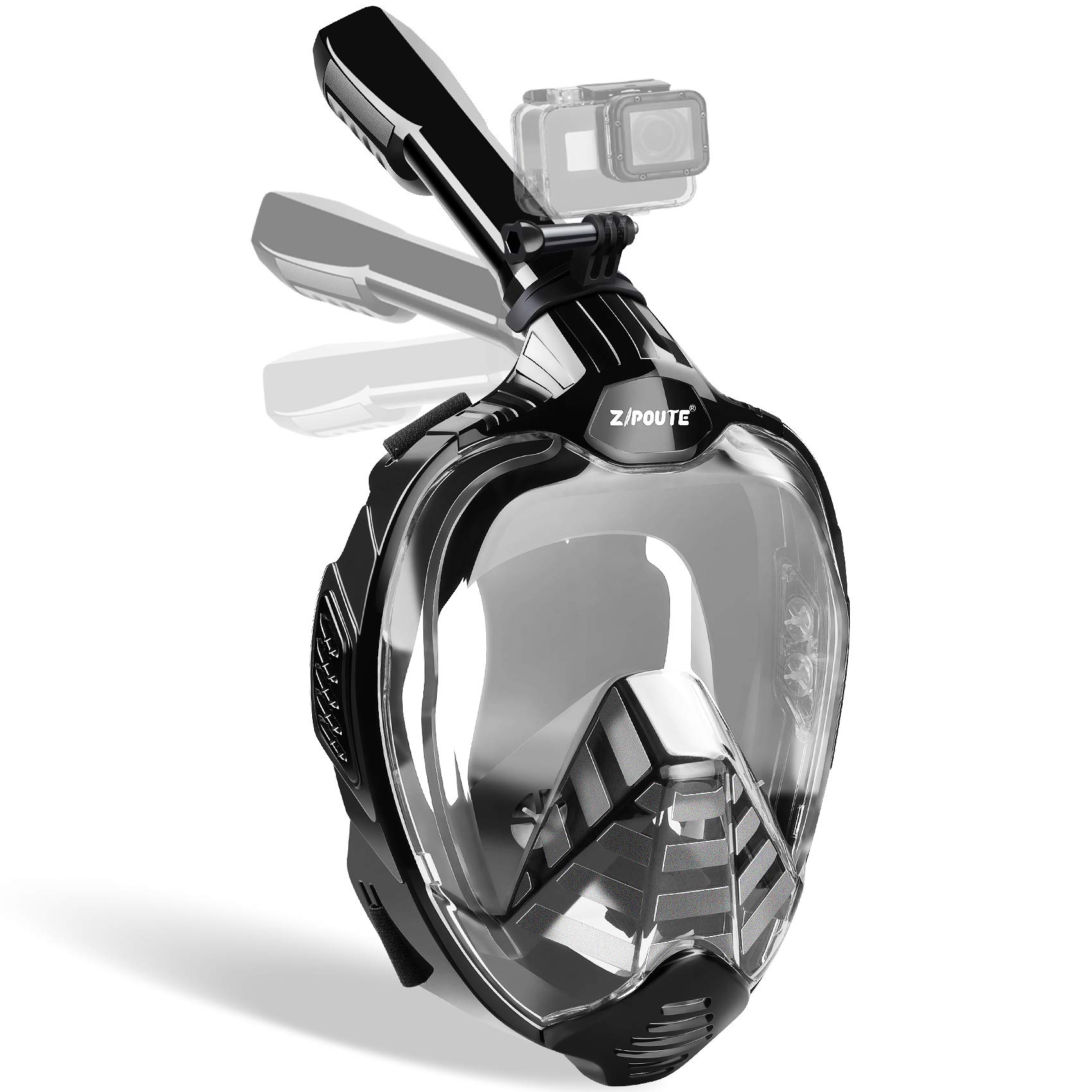 Algopix Similar Product 12 - ZIPOUTE Snorkel Mask Full Face Full