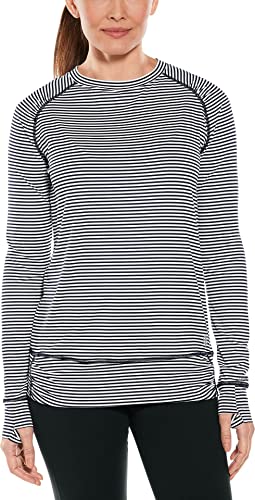 Algopix Similar Product 1 - Coolibar UPF 50 Womens Tempo Tee 
