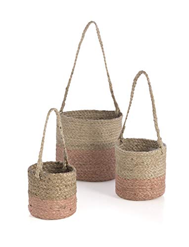 Algopix Similar Product 3 - Shiraleah Home Blush Set of Three