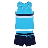 Algopix Similar Product 16 - CHICTRY Children Girl 2pcs Racer Tank