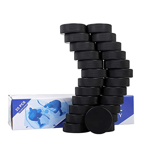 Algopix Similar Product 10 - Golden Sport Ice Hockey Pucks 25pcs