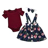 Algopix Similar Product 2 - Sameno 3Pcs Toddler Kids Baby Girls