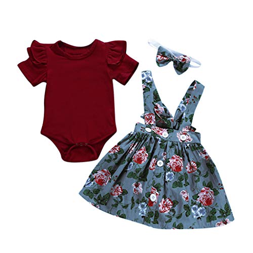 Algopix Similar Product 6 - Sameno 3Pcs Toddler Kids Baby Girls