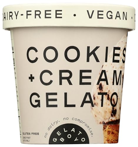 Algopix Similar Product 9 - GELATO BOY Dairy Free Cookies  Cream