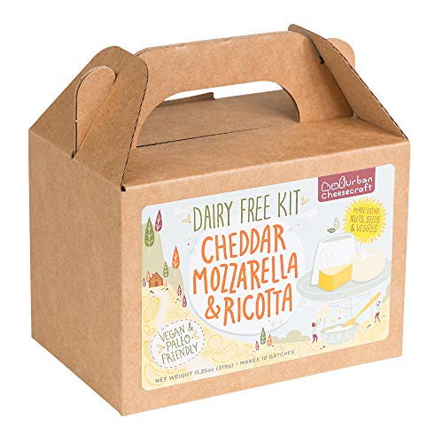 Algopix Similar Product 3 - Deluxe Dairy Free Cheese Making Kit 