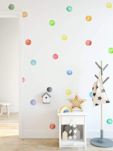 Algopix Similar Product 2 - Murwall Polka Dots Wall Decal