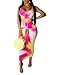 Algopix Similar Product 3 - Remelon Womens Sexy Sleeveless Tie Dye