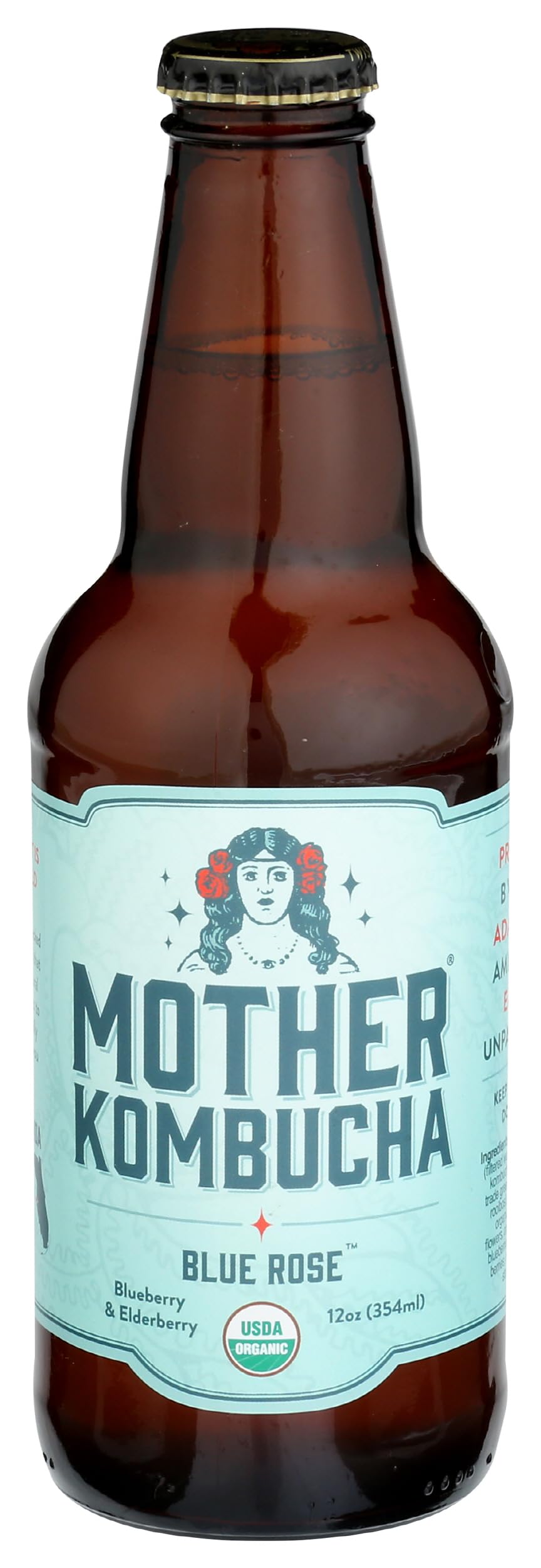Algopix Similar Product 6 - MOTHER KOMBUCHA Organic Blue Rose  12