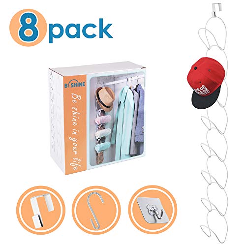 Algopix Similar Product 14 - B SHINE Cap Rack Hat Organizer  8