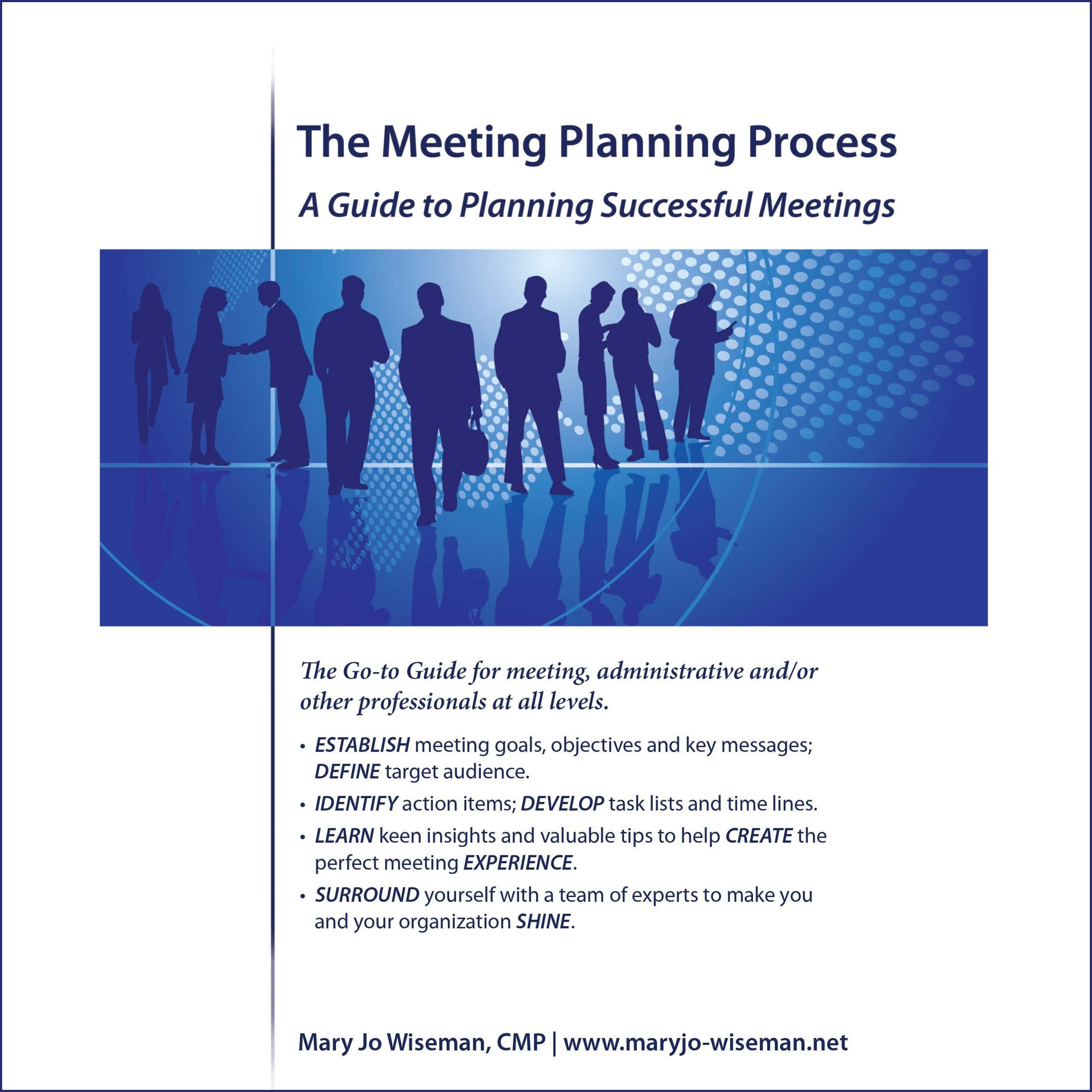 Algopix Similar Product 11 - The Meeting Planning Process A Guide