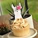 Algopix Similar Product 6 - Llama Cupcake Toppers 1 Set of 12