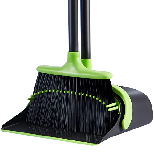 Algopix Similar Product 12 - Broom and Dustpan Set Cleaning Supplies