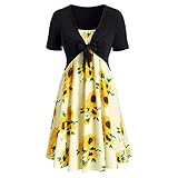Algopix Similar Product 19 - VonVonCo Fashion Women Short Sleeve