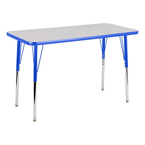 Algopix Similar Product 2 - Rectangle Adjustable Height School