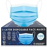 Algopix Similar Product 5 - 2Box 100 PCS Blue Disposable Face